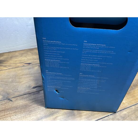 Logitech G Pro Flight Rudder Pedals [945-000068] - Picture 9 of 12